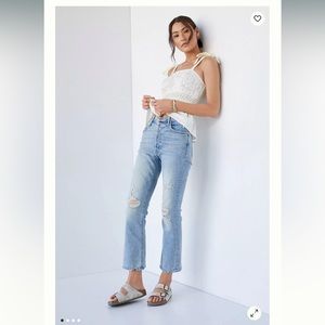 MOTHER The Tripper Denim - Cut Flowers